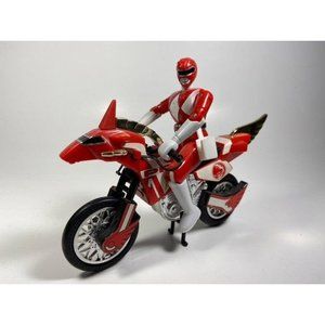 1994 Bandai Mighty Morphin Power Rangers MMPR Red Ranger Thunder Bike